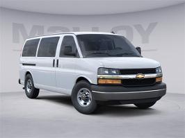 2024 Chevrolet Express Cargo Van with Summit White Exterior