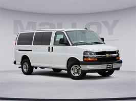 2024 Chevrolet Express Cargo Van with Summit White Exterior