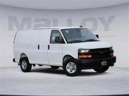 2025 Chevrolet Express Cargo Van with Summit White Exterior