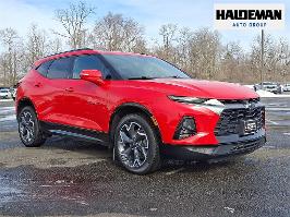 2022 Chevrolet Blazer with Red Hot Exterior