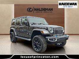 2022 Jeep Wrangler 4Xe with Granite Crystal Metallic Clearcoat Exterior