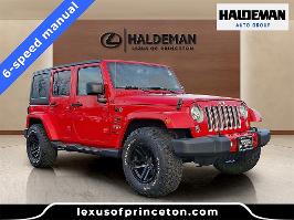 2018 Jeep Wrangler JK Unlimited with Firecracker Red Clearcoat Exterior