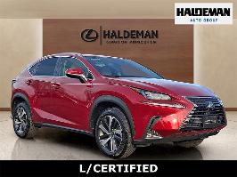 2020 Lexus NX with Matador Red Mica Exterior