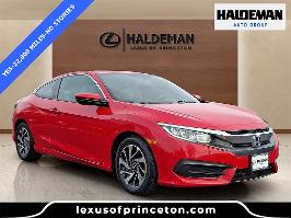 2016 Honda Civic Coupe with Rallye Red Exterior