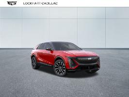2025 Cadillac LYRIQ with Radiant Red Tintcoat Exterior