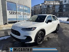 2026 Honda HR-V with Platinum White Pearl Exterior