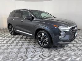 2020 Hyundai Santa Fe with Portofino Gray Exterior