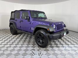 2018 Jeep Wrangler JK Unlimited with Xtreme Purple Pearlcoat Exterior