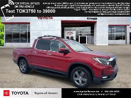 2022 Honda Ridgeline with red Exterior