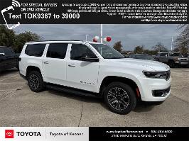 2024 Jeep Wagoneer L with Bright White Clearcoat Exterior