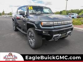 2025 GMC HUMMER EV Pickup with Graphite Blue Metallic Exterior