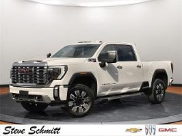 2024 GMC Sierra 2500HD with summit white Exterior