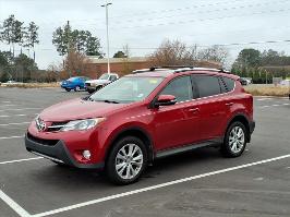 2014 Toyota RAV4 with Barcelona Red Metallic Exterior