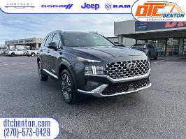 2023 Hyundai Santa Fe Hybrid with Portofino Gray Exterior