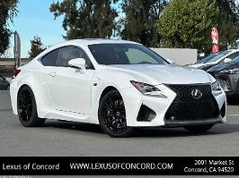 2015 Lexus RC F with Ultra White Exterior