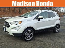 2019 Ford Ecosport with White Platinum Metallic Tri Coat Exterior