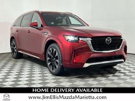 2026 Mazda CX-90 with Soul Red Crystal Metallic Exterior