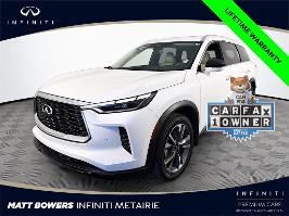 2023 INFINITI QX60 with MAJESTIC WHITE Exterior