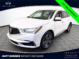 2020 Acura MDX with White Exterior