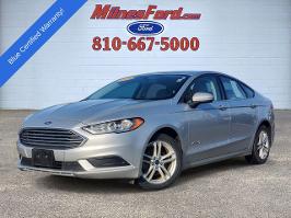 2018 Ford Fusion Hybrid with Ingot Silver Exterior