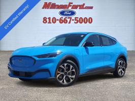 2024 Ford Mustang Mach-E with Grabber Blue Metallic Exterior