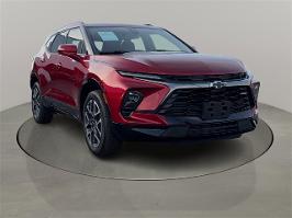 2025 Chevrolet Blazer with Radiant Red Tintcoat Exterior