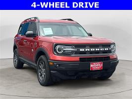 2022 Ford Bronco Sport with Hot Pepper Red Tinted Clearcoat Exterior