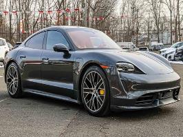 2020 Porsche Taycan with Volcano Grey Metallic Exterior