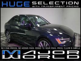 2024 Audi A6 Sedan with Firmament Blue Metallic Exterior