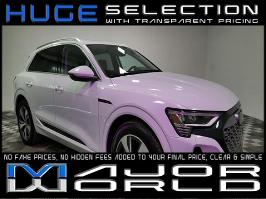 2024 Audi Q8 E-Tron with Glacier White Metallic Exterior