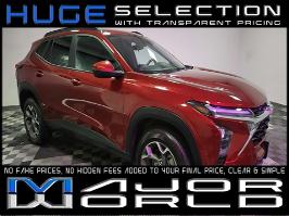 2025 Chevrolet Trax with Crimson Metallic Exterior