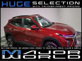 2025 Chevrolet Trax with Crimson Metallic Exterior