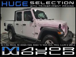 2020 Jeep Gladiator with Bright White Clearcoat Exterior