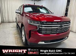 2021 Chevrolet Tahoe with Cherry Red Tintcoat Exterior