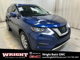 2020 Nissan Rogue with Caspian Blue Metallic Exterior