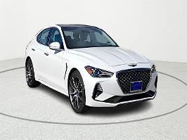 2021 Genesis G70 with Uyuni White Exterior