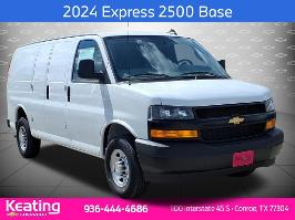 2024 Chevrolet Express Cargo Van with Summit White Exterior