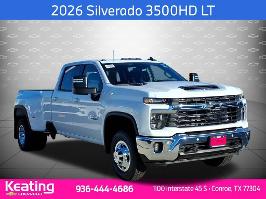 2026 Chevrolet Silverado 3500HD with Summit White Exterior