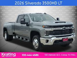 2026 Chevrolet Silverado 3500HD with Sterling Gray Metallic Exterior