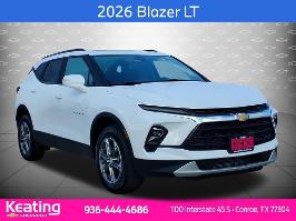 2026 Chevrolet Blazer with Summit White Exterior