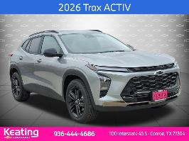 2026 Chevrolet Trax with Sterling Gray Metallic Exterior