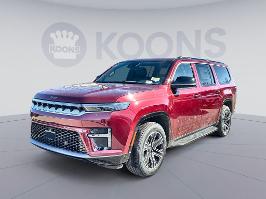 2026 Jeep Grand Wagoneer L with Velvet Red Pearlcoat Exterior