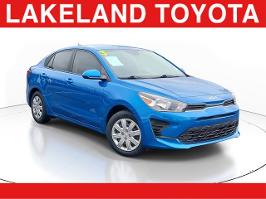 2023 Kia Rio with Sporty Blue Exterior