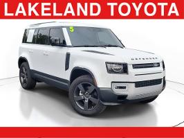 2025 Land Rover Defender with Fuji White Exterior