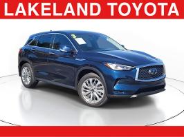 2023 INFINITI QX50 with Hermosa Blue Exterior