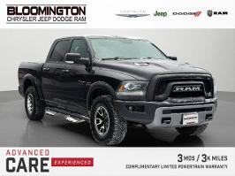 2017 Ram 1500 with Brilliant Black Crystal Pearlcoat Exterior