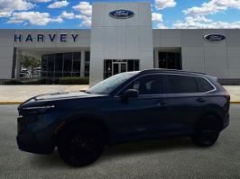 2023 Honda CR-V Hybrid with Meteorite Gray Metallic Exterior
