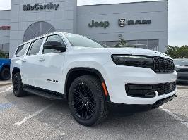 2025 Jeep Wagoneer L with Bright White Clearcoat Exterior
