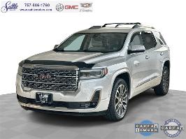 2021 GMC Acadia with White Frost Tricoat Exterior