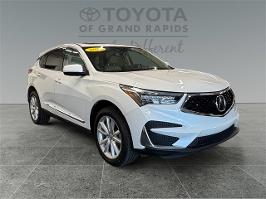 2020 Acura RDX with Platinum White Pearl Exterior